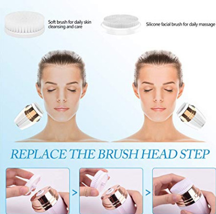 Facial Cleaning Brush Silicone  Cleanser - Image 3