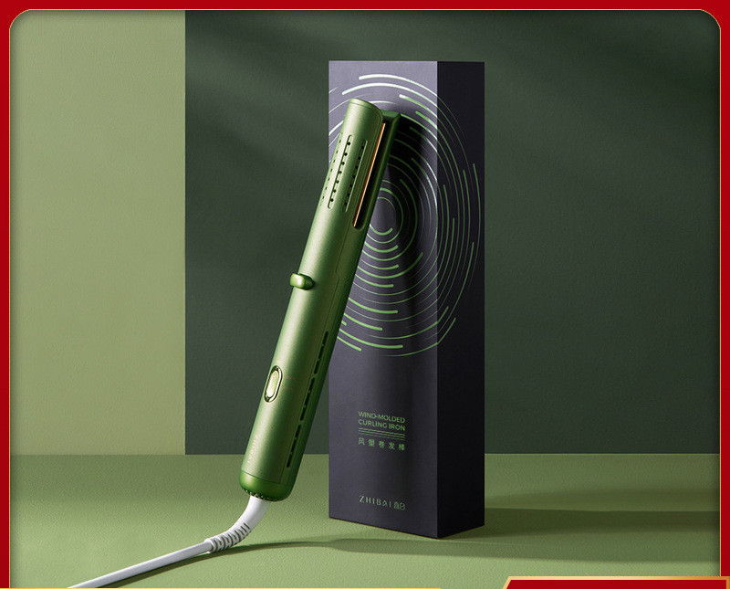 Straight White Curling Iron Cold Wind Electric Splint Straight Hair - Image 4