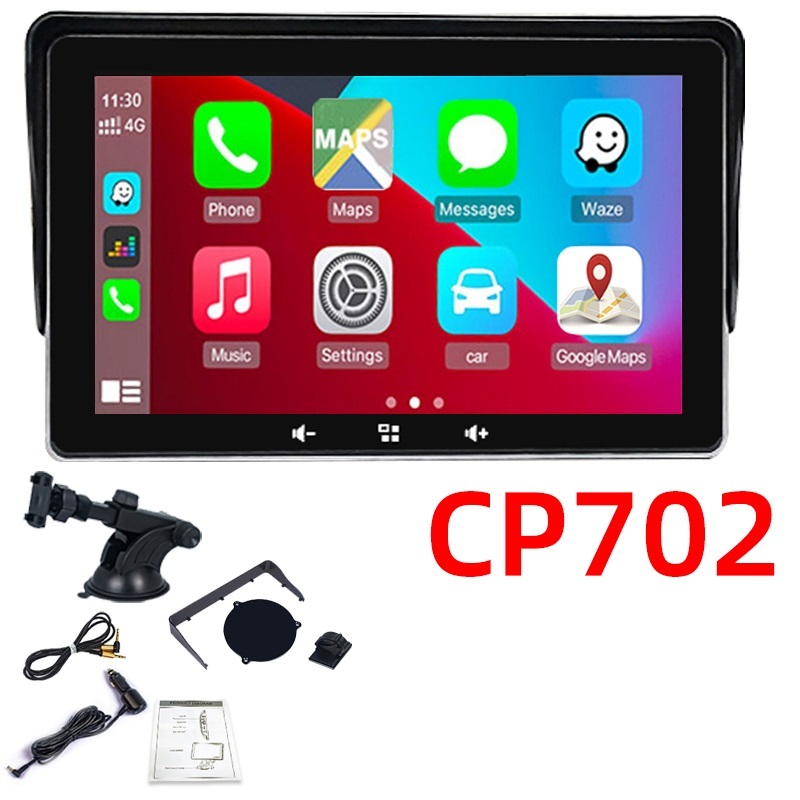 7inch On-board Wireless CarPlay Display Touch Screen - Image 10