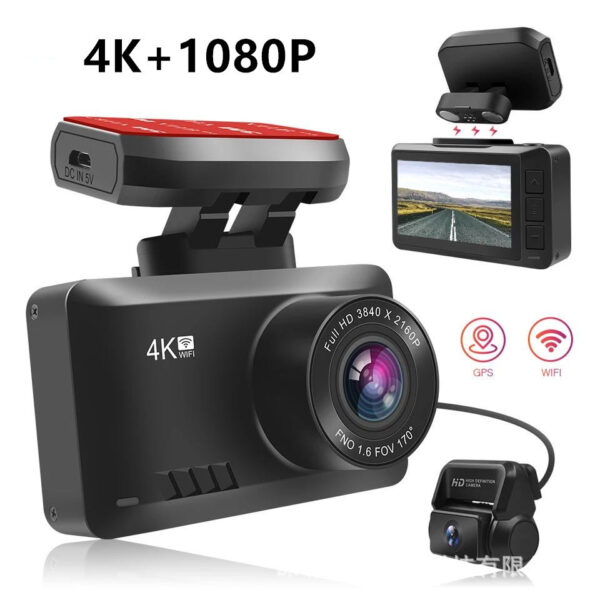 Explosive T8 Dual Recording 4K Driving Recorder - Image 6