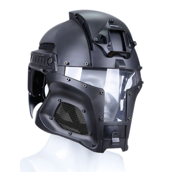 Medieval iron warrior helmet - Image 3