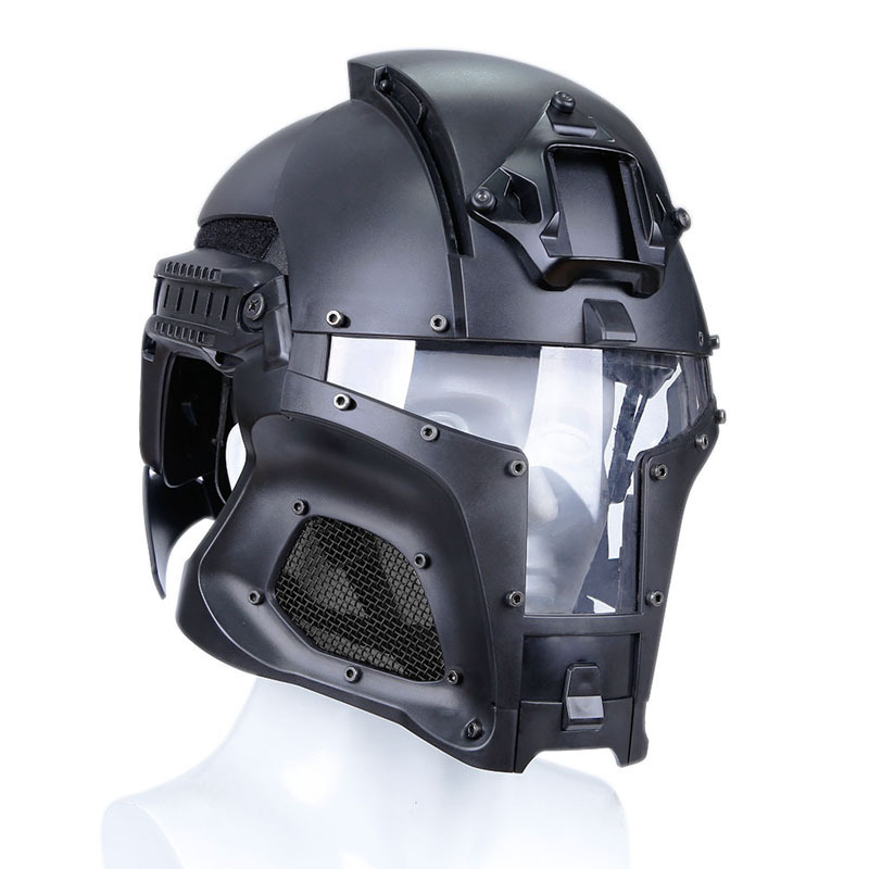 Medieval iron warrior helmet - Image 3