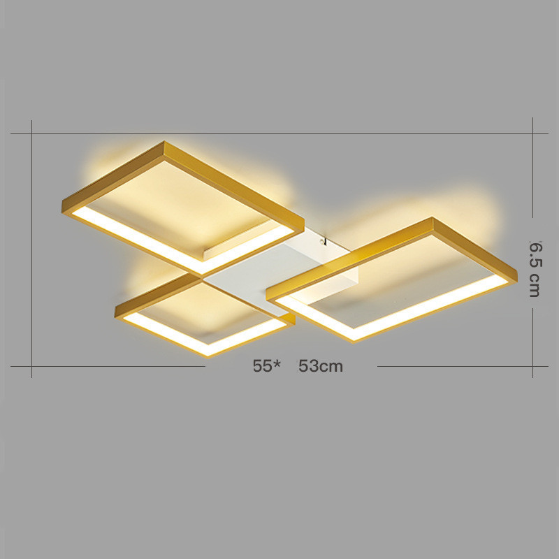 LED Ceiling Lamp Warm Bedroom Simple Household - Image 4