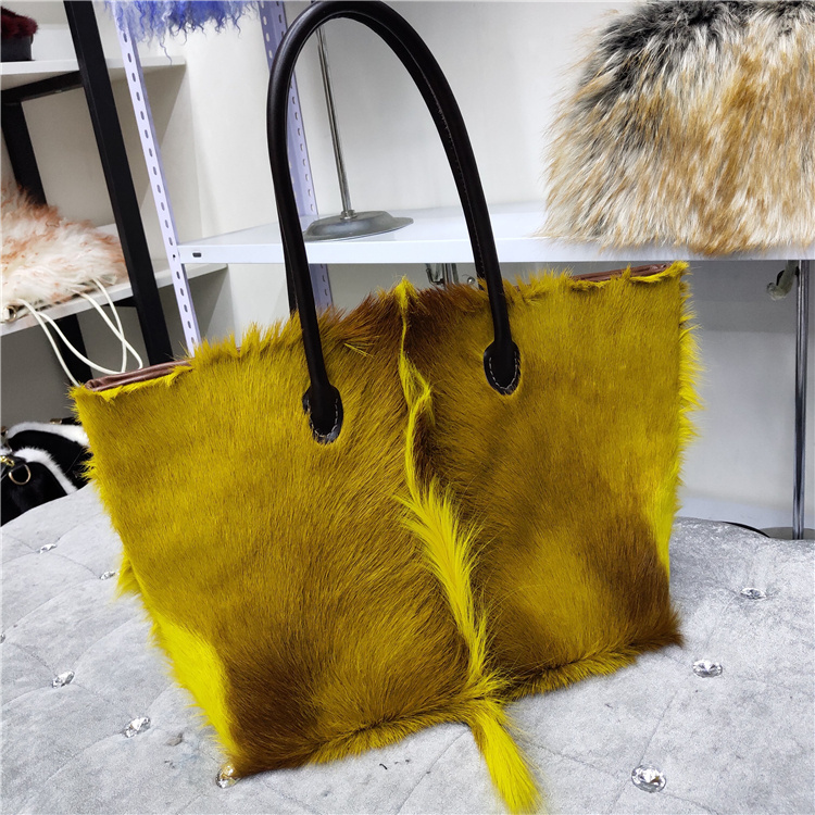 European And American Fashion Minimalist Cowhide Handle Handbag - Image 1