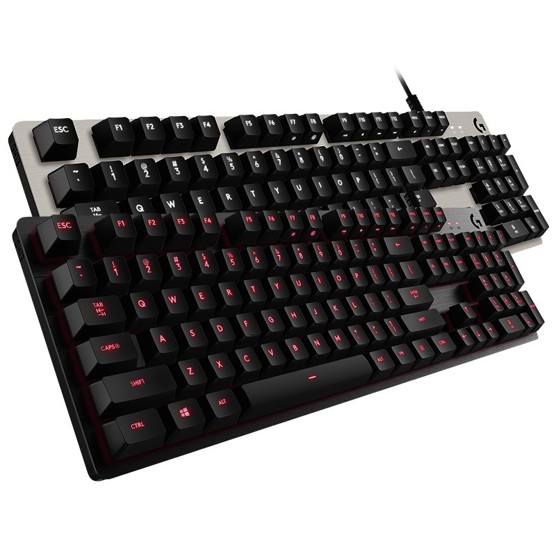 G413 Gaming Electronic Sports Mechanical Keyboard Desktop Backlight 104 Key Metal Panel - Image 5