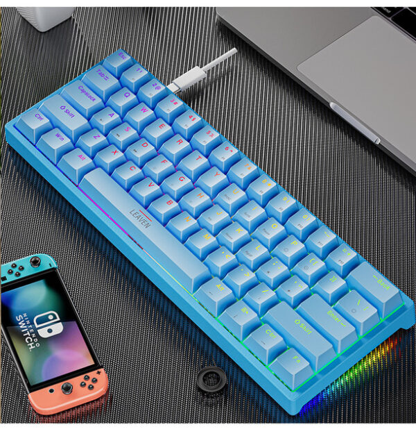 Plastic mechanical keyboard for games - Image 6