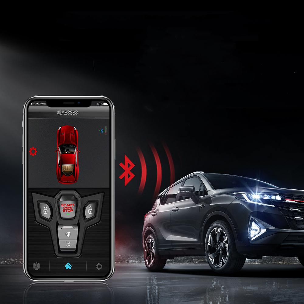 Mobile Phone Control Car One-way Remote Control One Button To Start The Car Alarm - Image 1