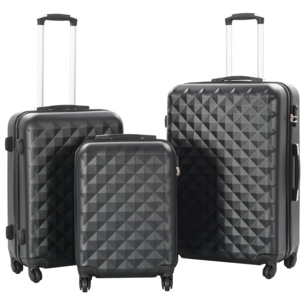 Hard Shell Trolley Set 3 pcs. ABS   Hard Shell Trolley Set 3 - Image 10