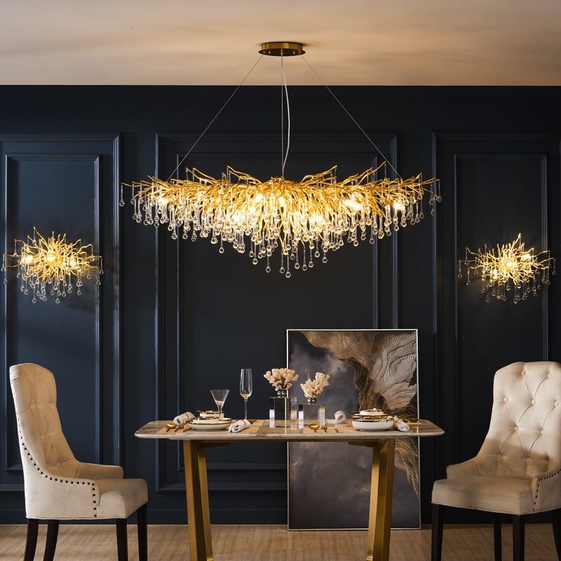 Dining Room Bedroom Model Home Fashion Art Deco Lights - Image 1