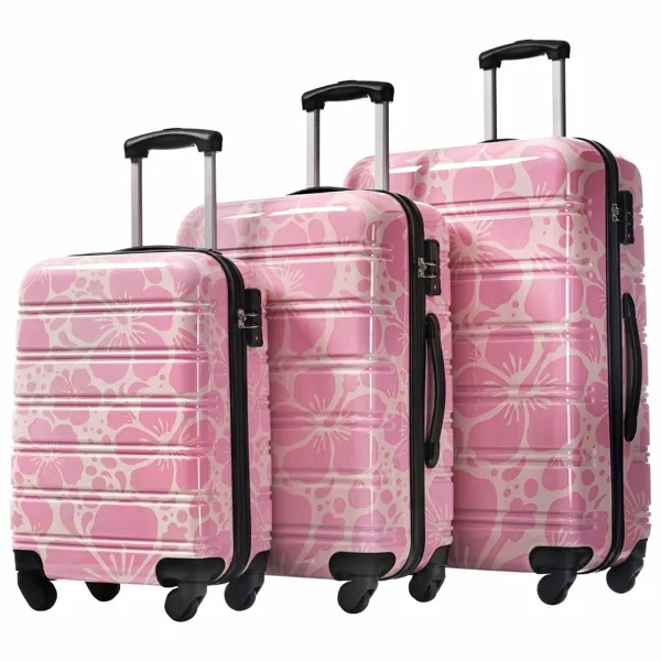 Hardshell Luggage Sets 3 Pcs Spinner Suitcase With TSA Lock Lightweight-20"+24"+28" Luggages - Image 3