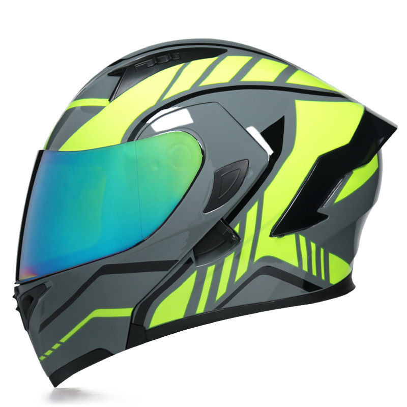 Half Helmet Helmet Personality Winter Locomotive Gray - Image 3