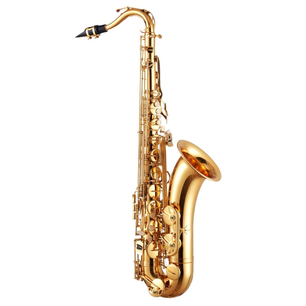 Tenor Saxophone, B Flat, Professional Brass Saxophone Beginner Kit With Carrying Case, Mouthpiece, Straps, Cleaning Cloth, Gloves, Neck Strap, 23 Keys Tenor Sax Kit, For Beginners Students, Gold
