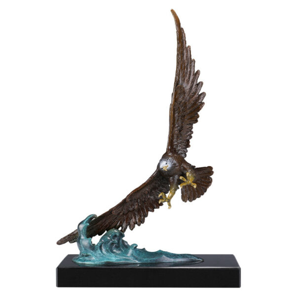 Copper Gold Years Eagle Brass Ornaments - Image 3