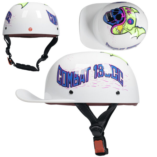 Motor Car Half Helmet Scooter Scoop Helmet  Helmet - Image 33