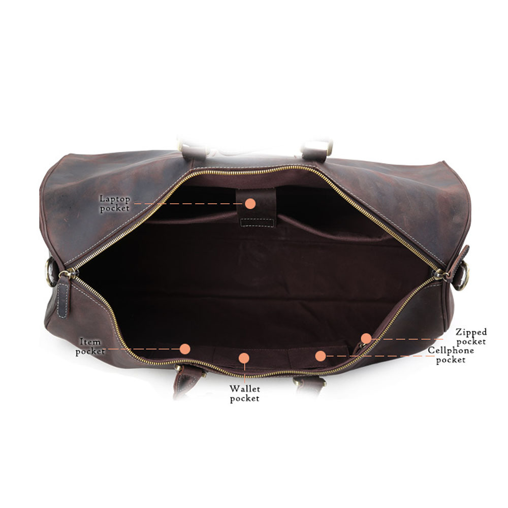 Vintage Genuine Cowhide Men