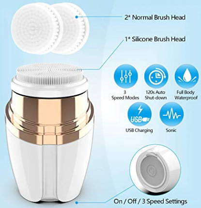 Facial Cleaning Brush Silicone  Cleanser - Image 10