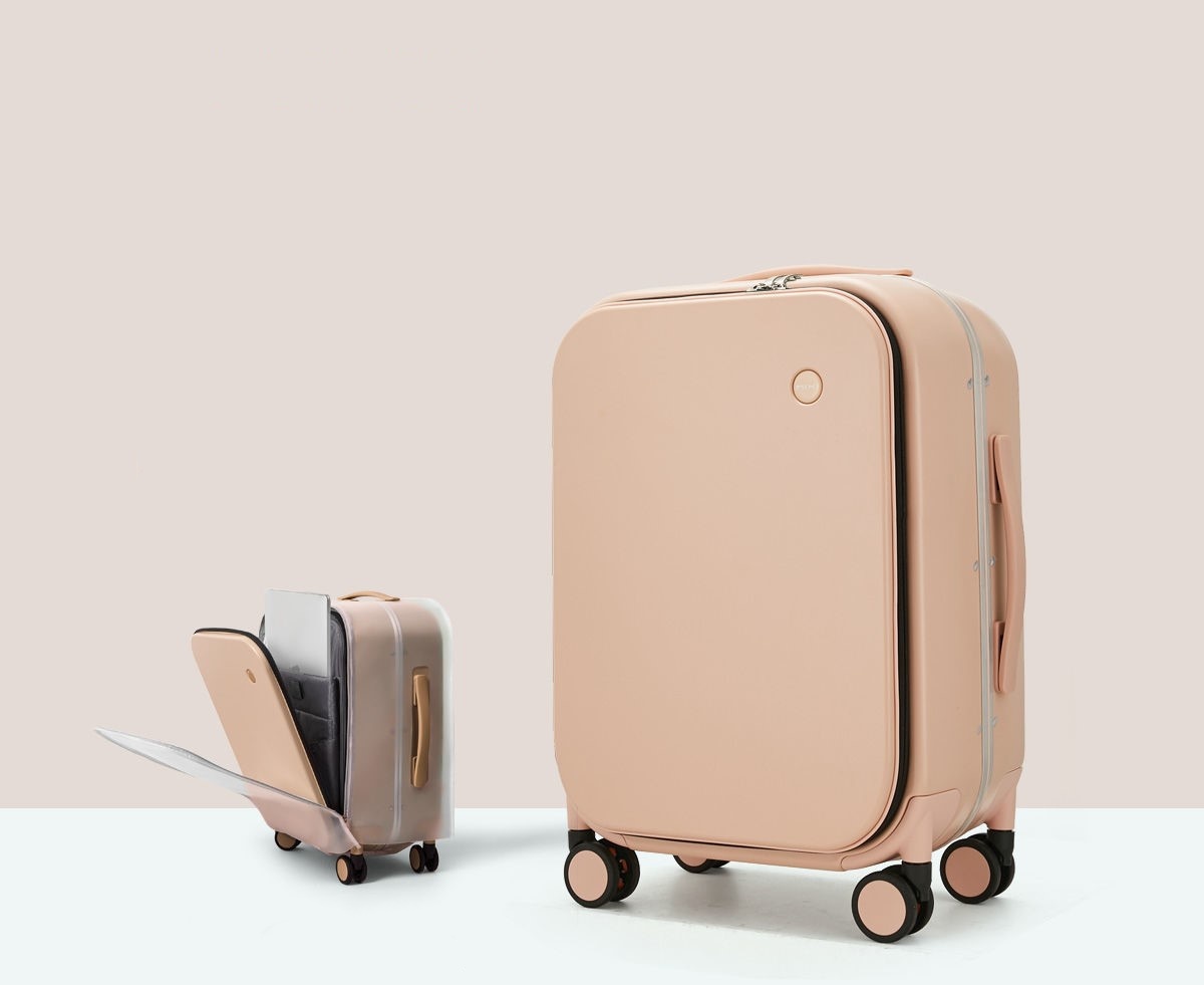 Aluminum Frame Of Suitcase Hard Rim Universal Wheel Trolley Box - Image 16