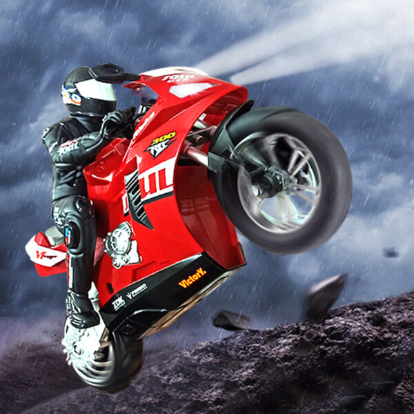 Side-tracking Off-road Unicycle Remote Control Electric Motorcycle Children Toys - Image 5