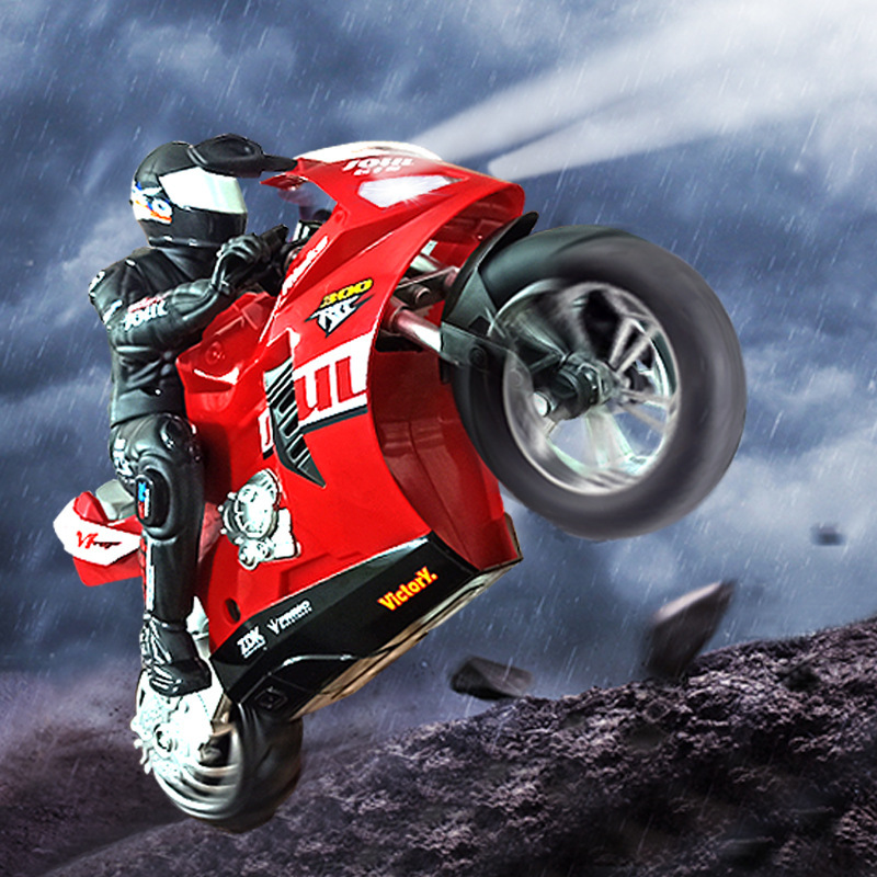 Side-tracking Off-road Unicycle Remote Control Electric Motorcycle Children Toys - Image 5