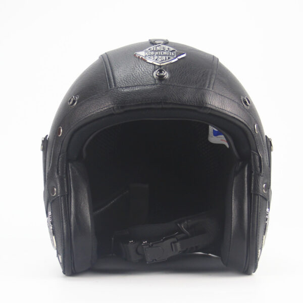 Retro 34 Motorcycle Helmet - Image 5
