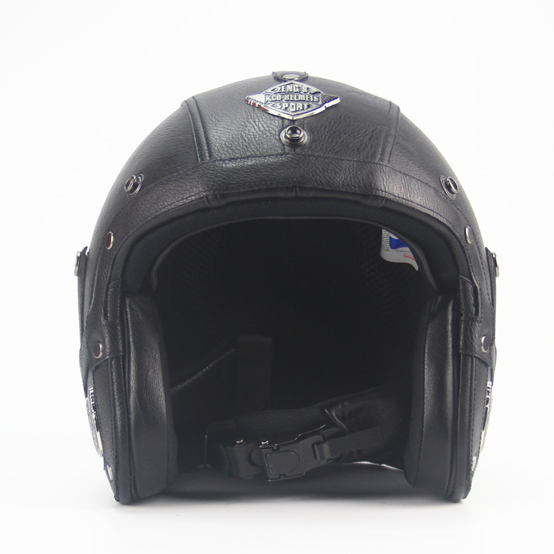 Retro 34 Motorcycle Helmet - Image 6