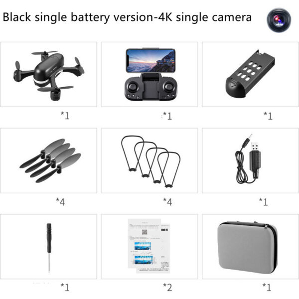 S88 Mini UAV 4K HD Aerial Photography Four-axis Remote Control Drone - Image 11