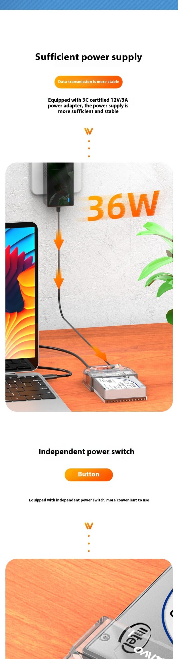 Readwrite Seat External Storage Hard Disk Reader - Image 8
