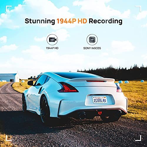 70mai A500s 1944P Dash Cam A800S Built-in GPS ADAS 140FOV 70mai Car Camera - Image 4