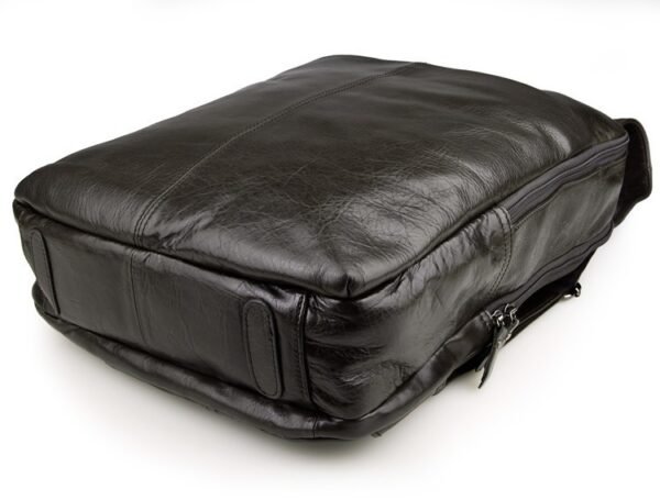 Top layer leather computer backpack - Image 6