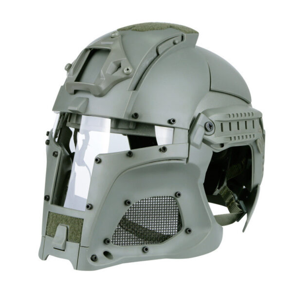 Medieval iron warrior helmet - Image 5