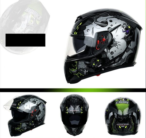 Jetco winter two  lens full  cover motorcycle - Image 22