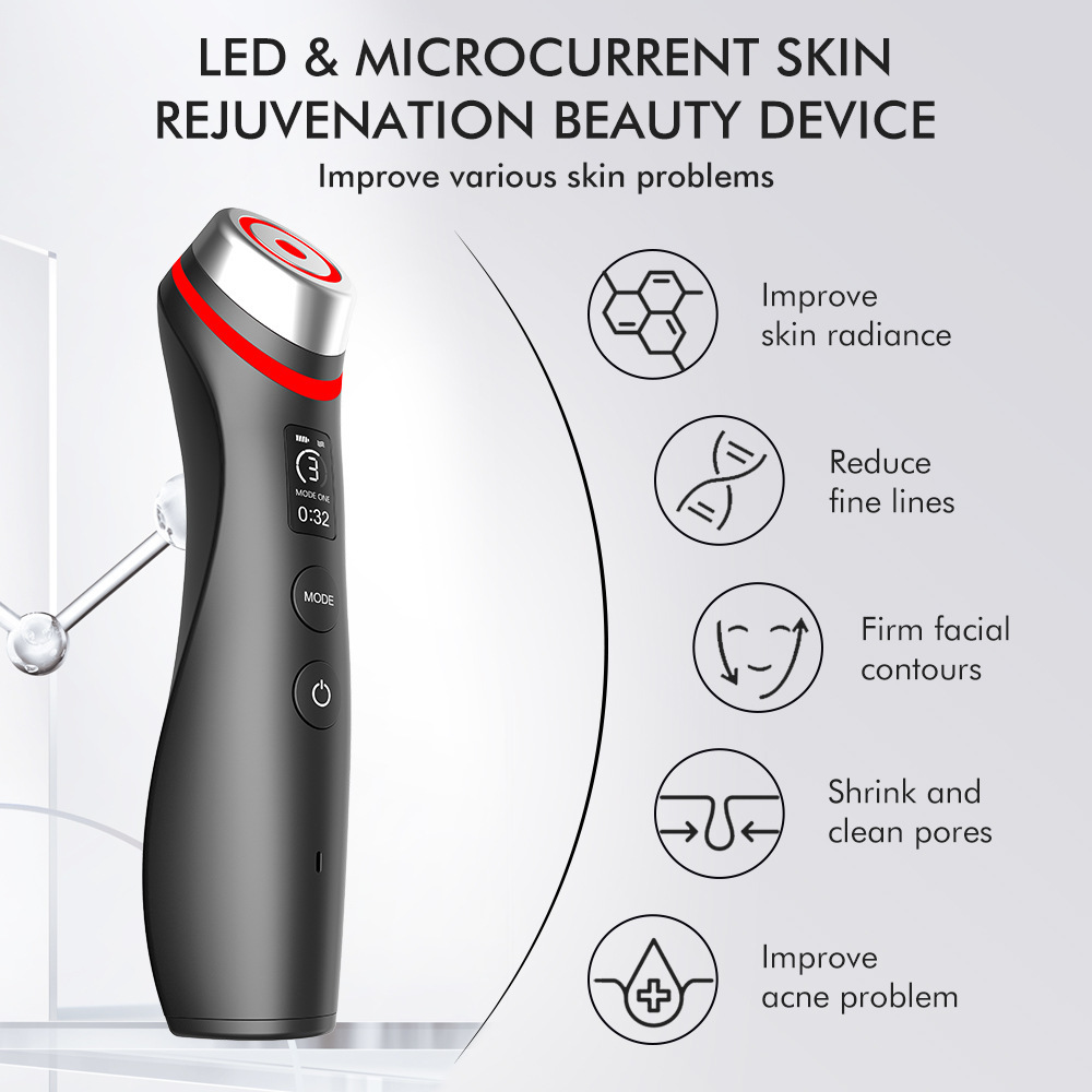 Color Light Import Micro Current Vibration Massager - Image 3