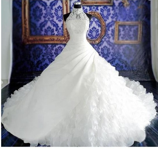 Wedding Dress Wholesale High-end Dress With Big Tail - Image 16