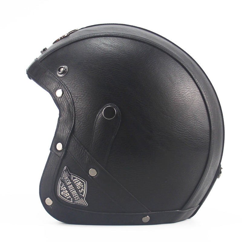 Retro 34 Motorcycle Helmet - Image 3