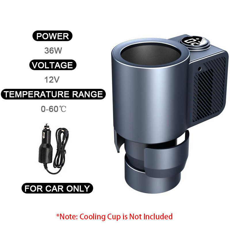 Smart 2 In 1 Car Heating Cooling Cup For Coffee Miik Drinks Electric - Image 8