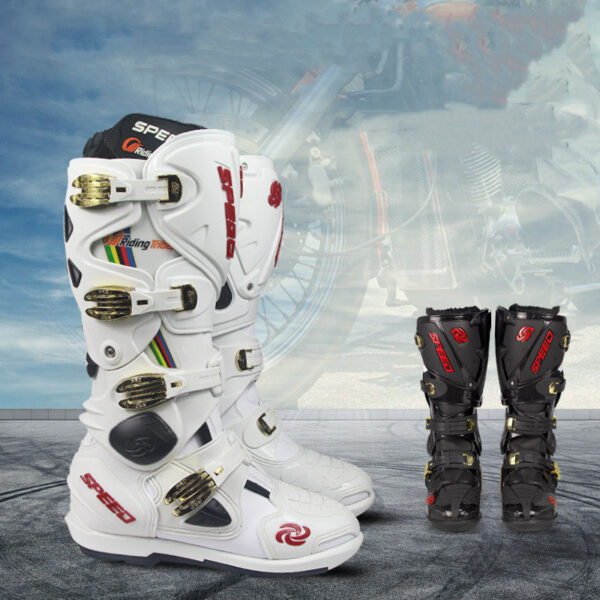 Motorcycle Racing Anti-drop Super Wear-resistant Boots - Image 1