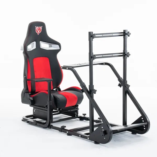 Enhanced And Stable Racing Wheel Cockpit, Compatible With Fanatec, PXN, Thrustmaster, And Logitech Adjustable Driving Simulators, Excluding Handbrake, Pedals, And Monitor--Not Support Self-pick Up - Image 6