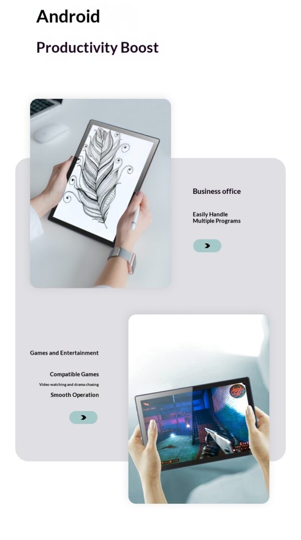 101-inch Tablet With A High-definition Large Screen For Gaming And Entertainment - Image 9