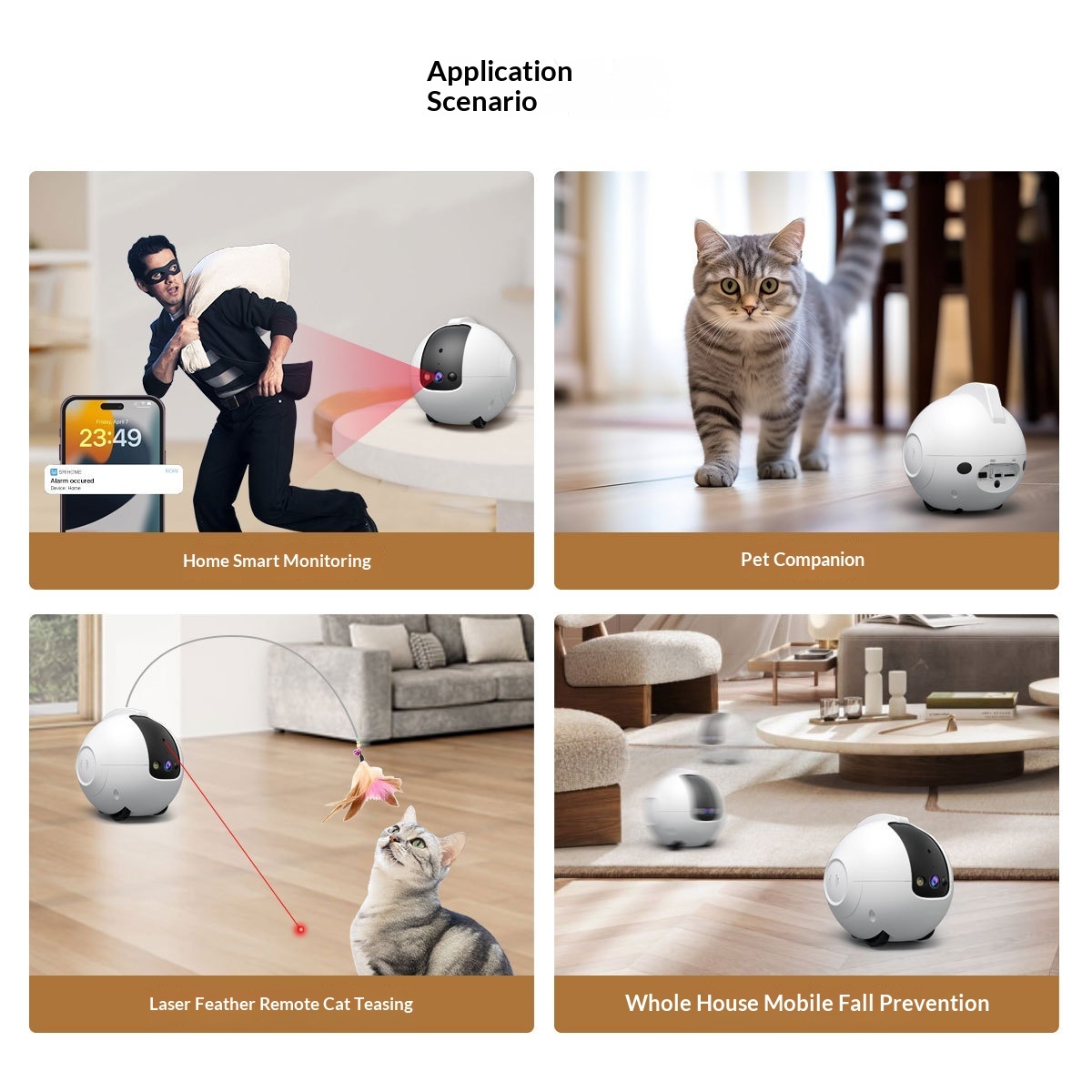 Pet AI Smart Interactive Toy And Tumbler Monitor - Image 4