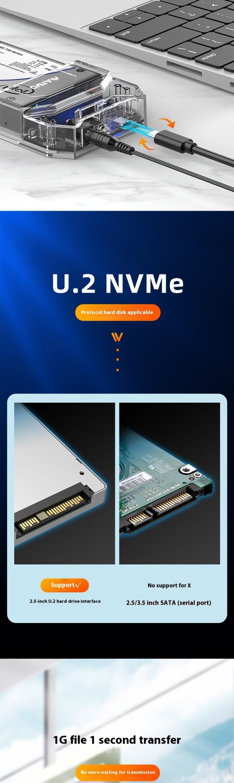 Readwrite Seat External Storage Hard Disk Reader - Image 7