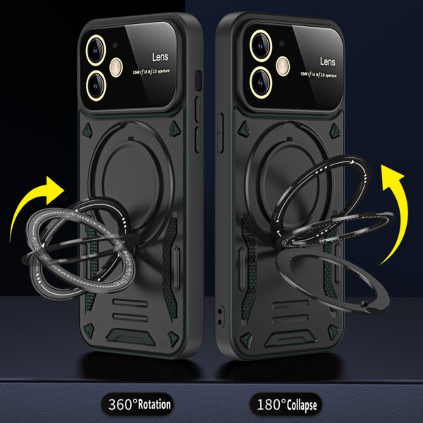 U-shield Large Window Magnetic Bracket Phone Case Advanced Sense Protective Cover - Image 11