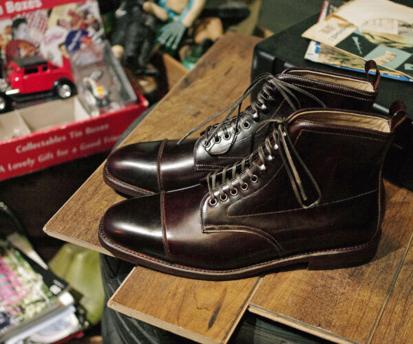 Three Joint Gentleman Suit Leather Shoes - Image 40
