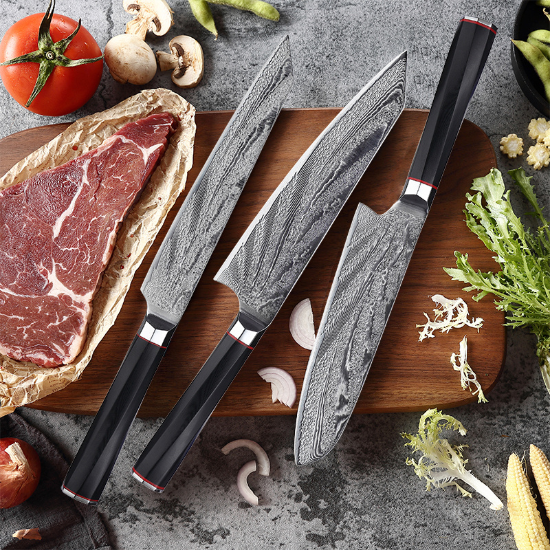 Damascus Steel Knife Chef
