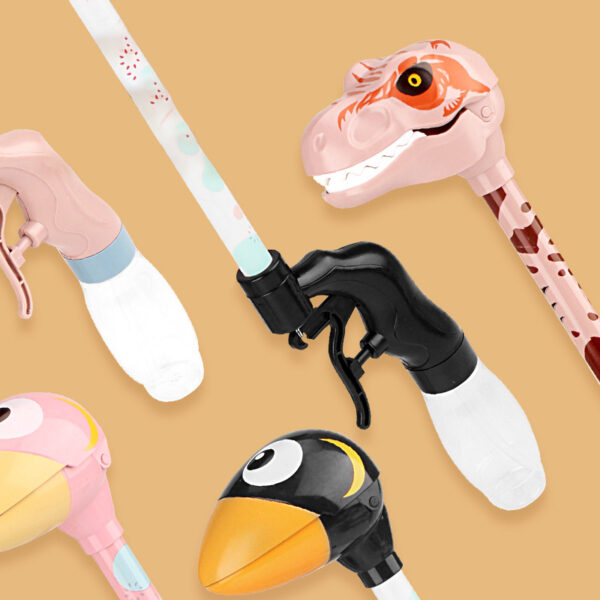 50cm Dinosaur Water Guns Toys Kids Squirt Guns For Child Summer Beach Game Swimming Laster Toy For Pool Beach - Image 2