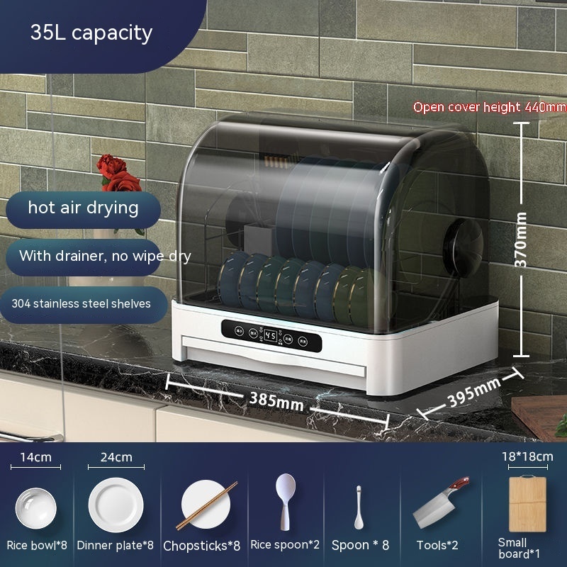 Mini Small Kitchen Desktop Disinfection Dryer - Image 4