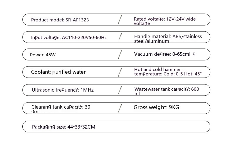 Six In One Hydrogen Oxygen Small Bubble Ultrasonic Induction Beauty Device - Image 4