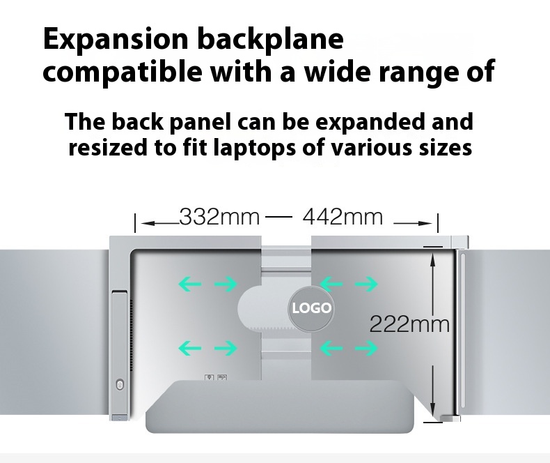 Portable Display Single-screen Dual-screen Display Three-screen Portable Display Notebook Sub-screen - Image 8
