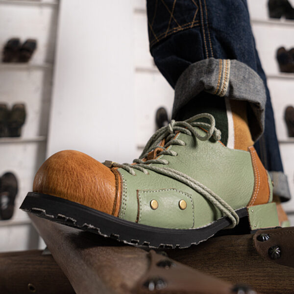 Men's And Women's Fashion Simple Leather Shoes - Image 3