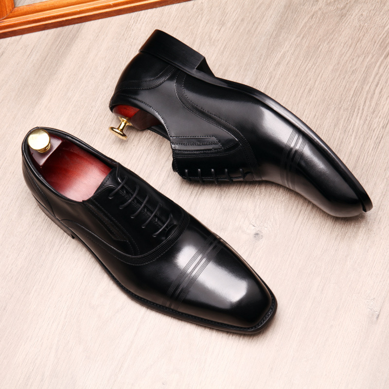Fashion Mens Formal Leather Shoes - Image 2