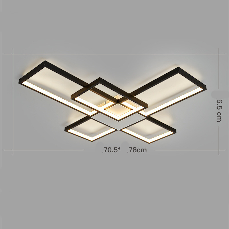 LED Ceiling Lamp Warm Bedroom Simple Household - Image 13